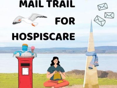 Mail Trail for Hospiscare Logo